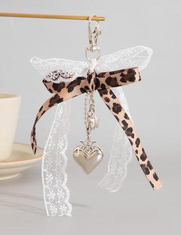 Sweet Bow Ribbon Keychain Bag Charms DP25B550