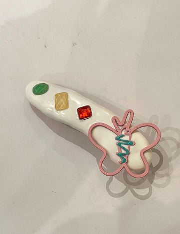 Cute Cartoon Print Resin Hair Clip DP25E881