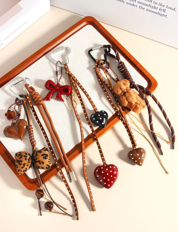Love Bow Cute Keychain Bag CHarms DP25B528