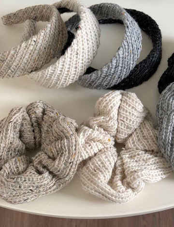 Elegant Handmade Crochet Knit Hair Tie DP25F966