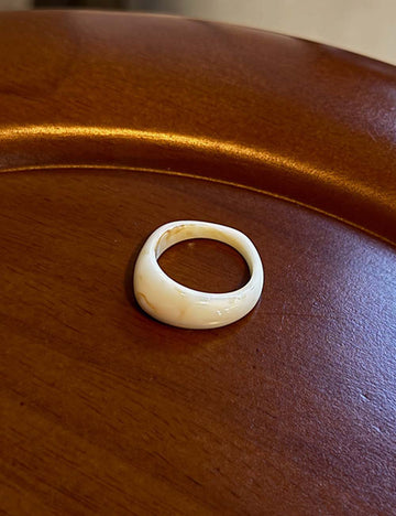 Unique Irregular Resin Chunky Ring DP25F763