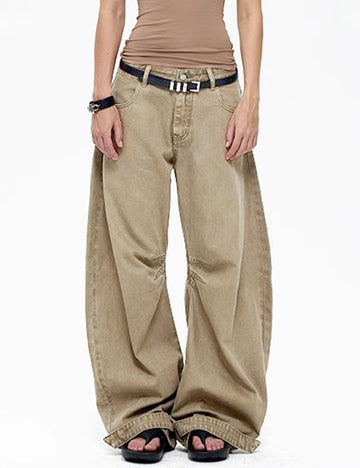 Vintage Loose Casual Washed Jeans DP25A477