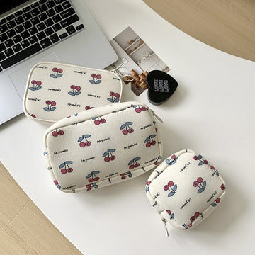 Cute Large Capacity Cherry Makeup Bag DP25C567