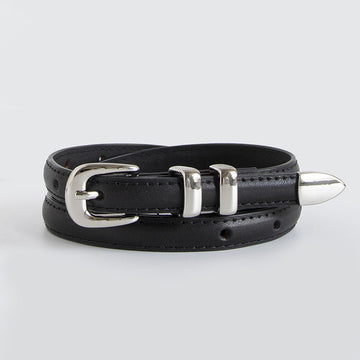 Simple Elegant Slim Leather Belt DPWB0307