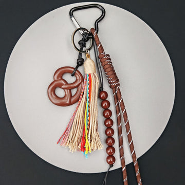 Tassel Braided Rope Keychain Bag Charm DP25C777