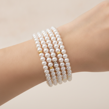 Faux Pearl Stretch Bracelets Wholesale: The Elegant Impulse Buy with Zero Sizing Headaches