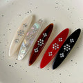 Vintage Rhinestone Floral Barrette - DippedShop Wholesale - #1171