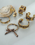 Leopard Print Scarf Bracelet - DippedShop Wholesale - #7459