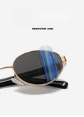 Polarized Oval Frame Sunglasses - DippedShop Wholesale - #0243