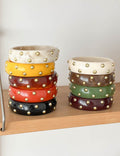 Punk Style Round Rivet Wide Ba - DippedShop Wholesale - #3651