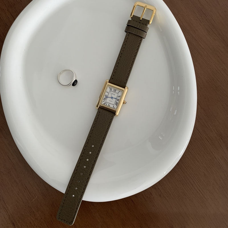 Casual Square Roman Watch - DippedShop Wholesale - #1219