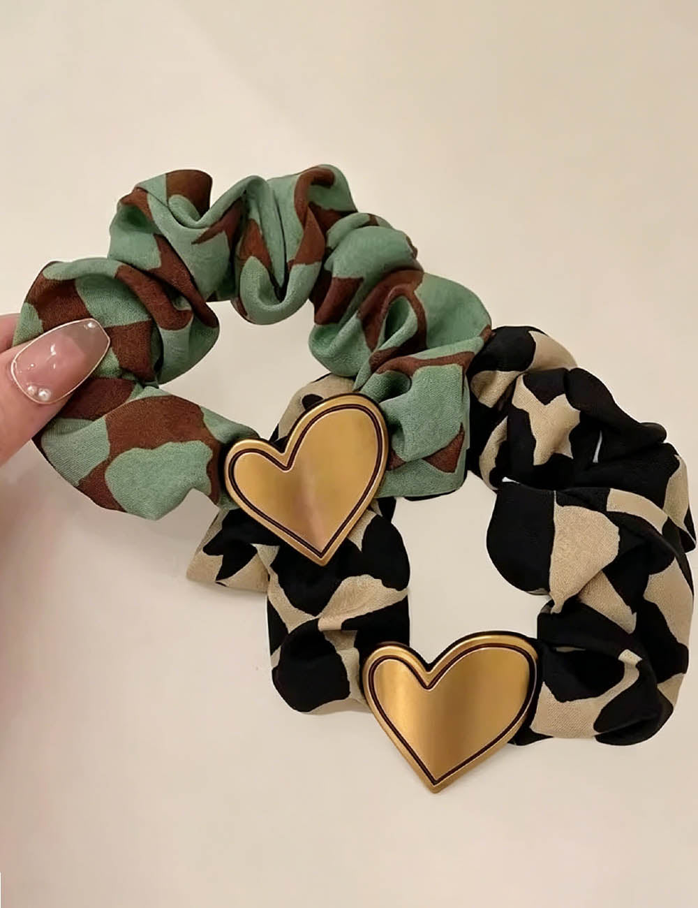 Heart Elastic Hair Tie - DippedShop Wholesale - #9475