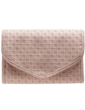 Vintage Weave Texture Jewelry Organizer Bag 8CW6BOB299L