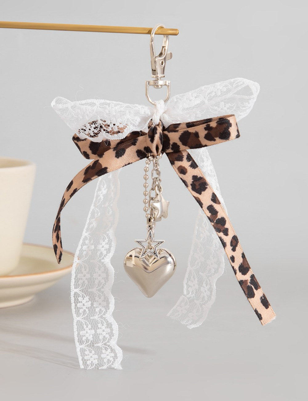 Sweet Bow Ribbon Keychain Bag Charms DP25B550