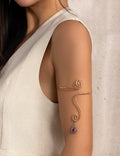 Stylish Gold Plated Wire-Wrapp - DippedShop Wholesale - #5571