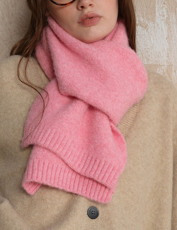 Solid Color Simple Soft Sweet Knit Scarves DPS1319