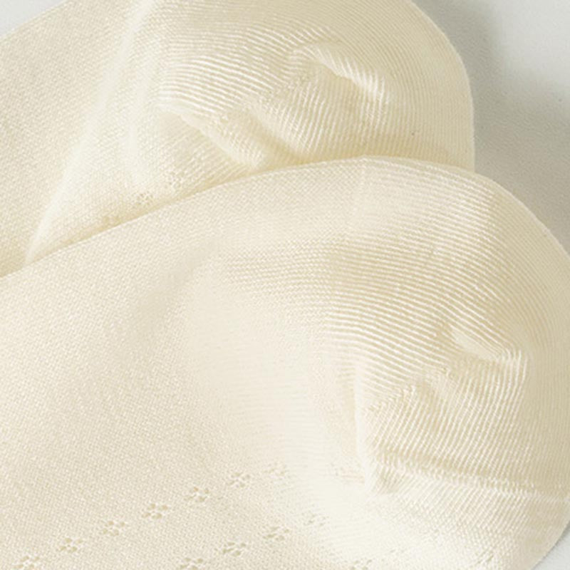 Ruffle Cuff Mesh Socks - DippedShop Wholesale - #7443