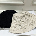 Elegant Mesh Wide Brim Beach Bucket Hat MK2BW6W6HAT77