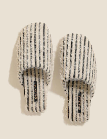 Fuzzy Plush Warm No-Slip Home Slippers DP25H508