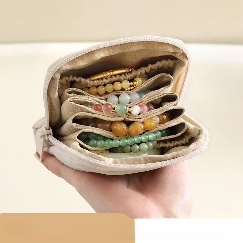 Cute Mini Letter Print Jewelry Organizer Bag 8CW6BOB297L