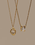 Gold Plated Cubic Zirconia Choker - DippedShop Wholesale - #5571