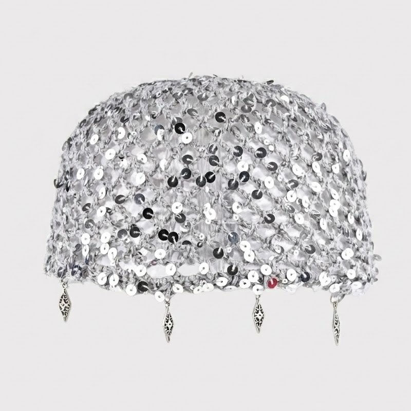 Hollow Out Glitter Beanie - DippedShop Wholesale - #4755