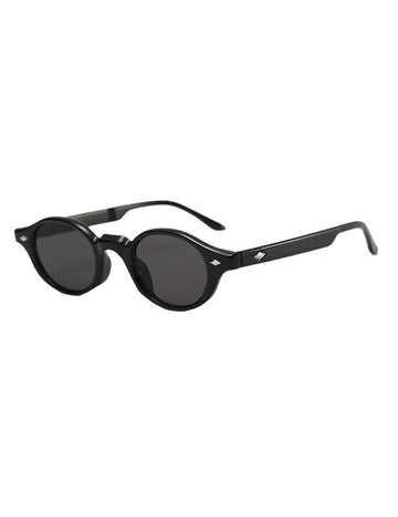 Retro Oval Frame Sunglasses - DippedShop Wholesale - #8531