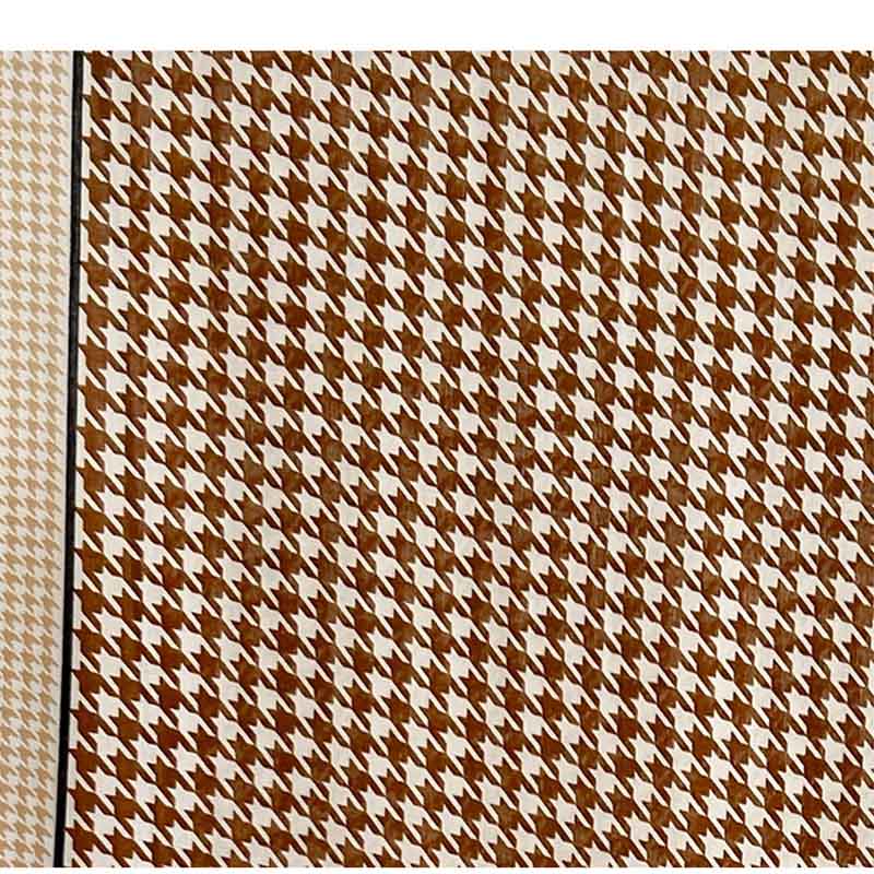 Color Block Plaid Silk Scarf - DippedShop Wholesale - #4339