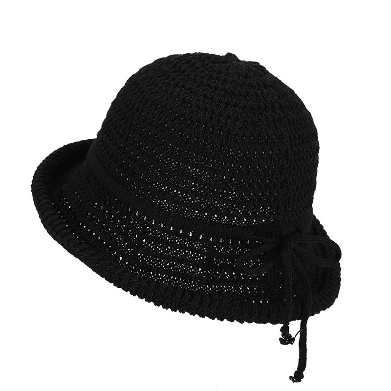 Elegant Bow Knot Bucket Hat - DippedShop Wholesale - #6051