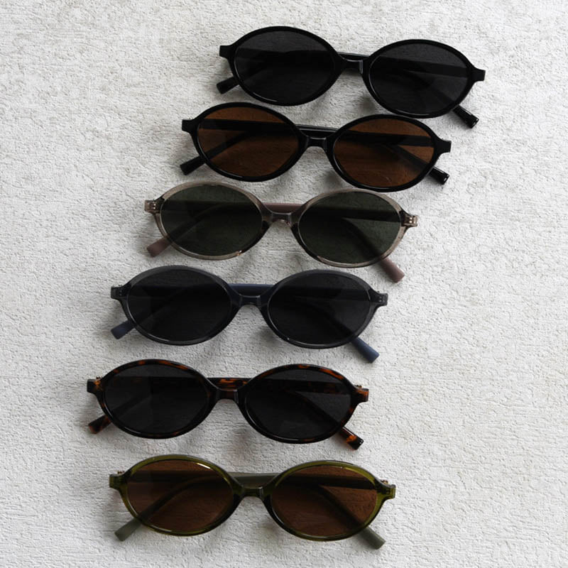Trendy Polarized Oval Sunglasses - DippedShop Wholesale - #8803