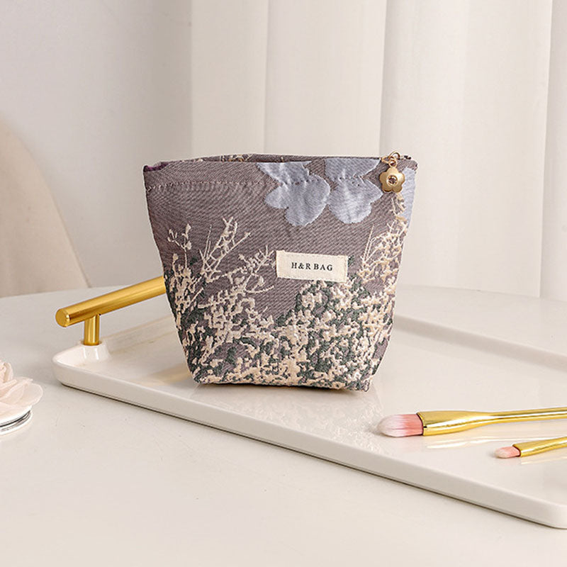 Vintage Floral Makeup Bag - DippedShop Wholesale - #7107