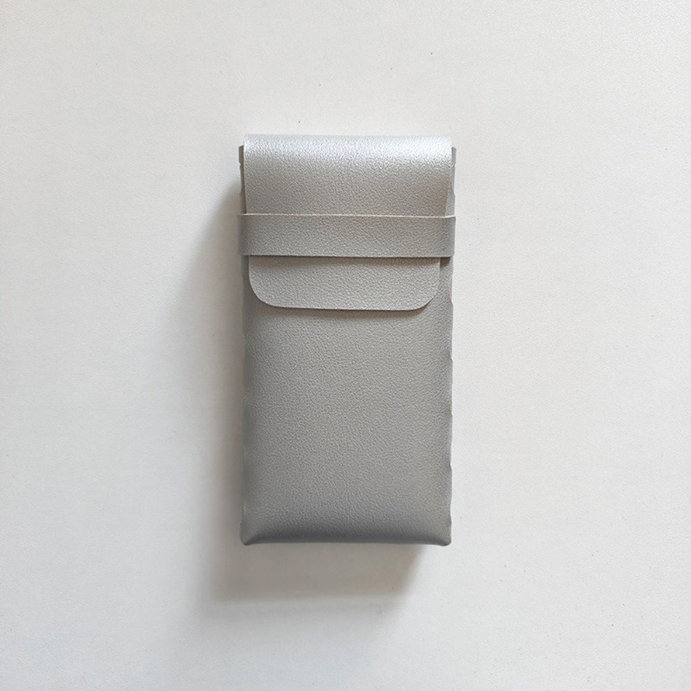 Minimalistic PU Leather Sunglass Case - DippedShop Wholesale - #6339