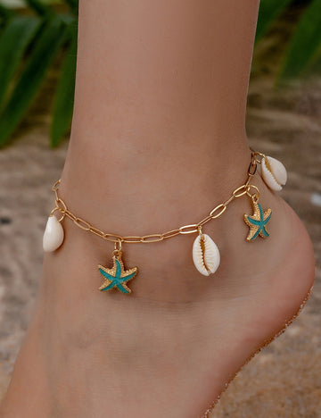 Trendy Starfish Pendant Tassel - DippedShop Wholesale - #1619
