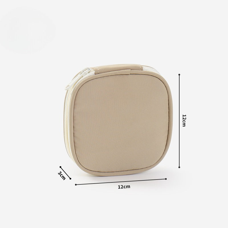 Cute Mini Oval Jewelry Organizer Bag 8CW6BOB300L
