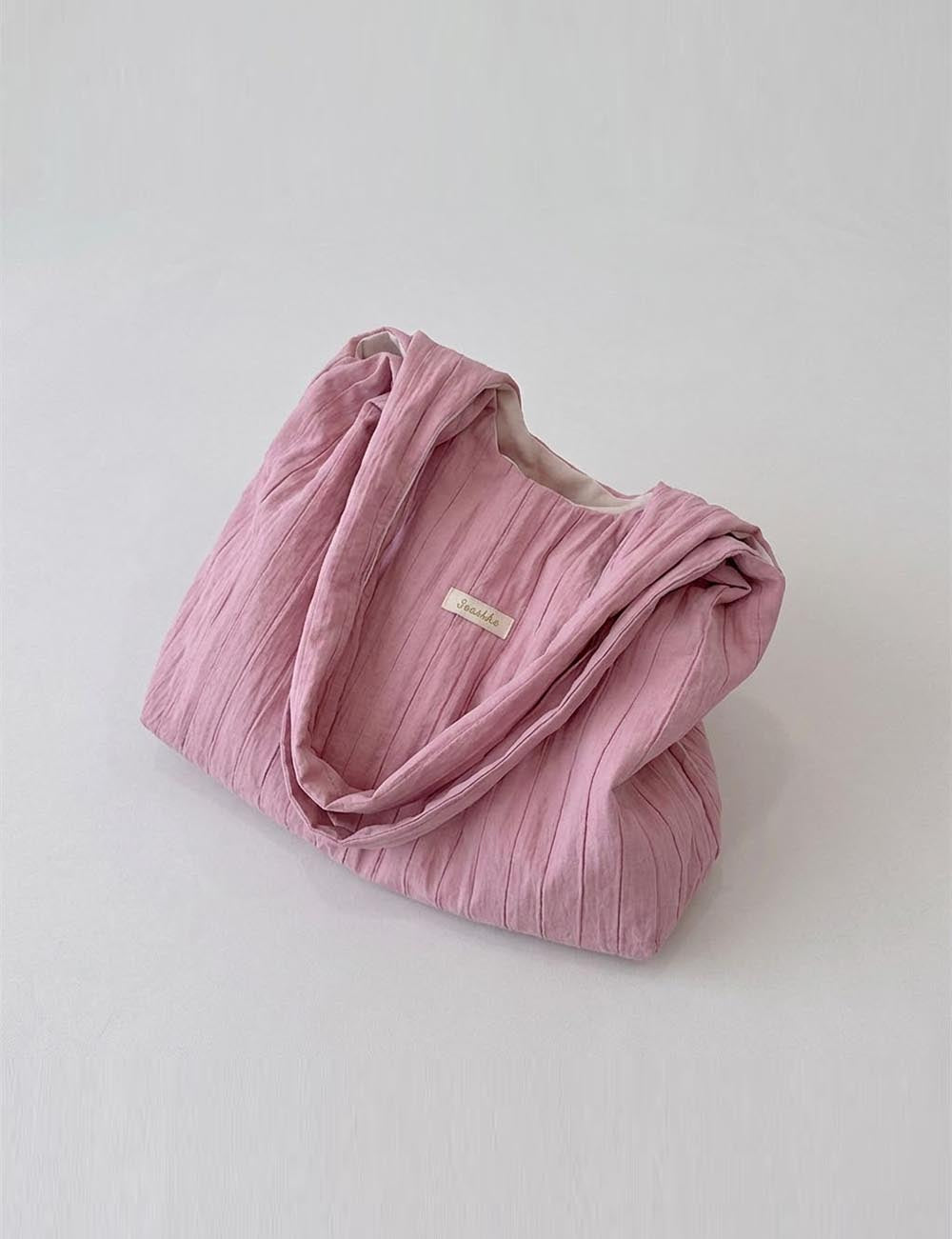 Minimalist Pleated Shoulder Bag - DippedShop Wholesale - #8931