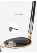 Polarized Oval Frame Sunglasses - DippedShop Wholesale - #3011