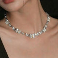 Gold Plated Butterfly Choker - DippedShop Wholesale - #3043