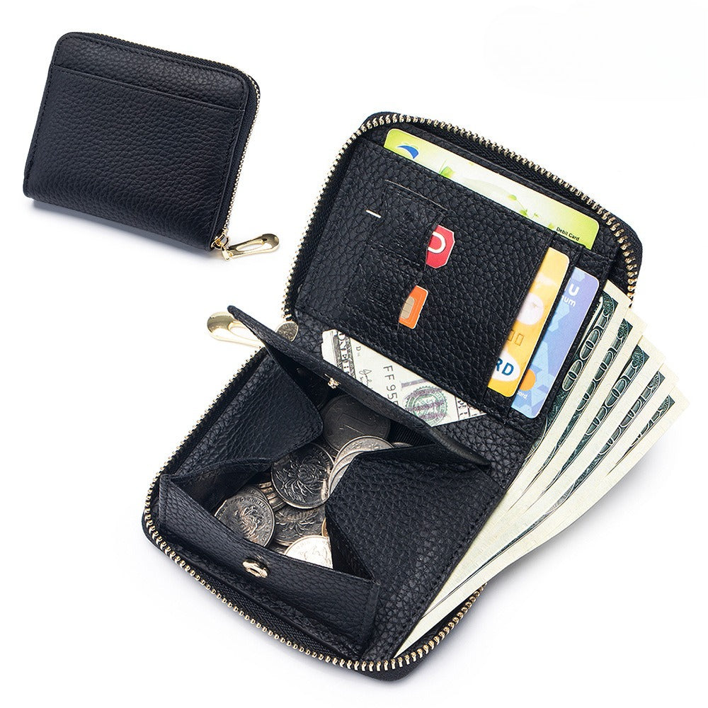 Simple Solid Color Card Case W - DippedShop Wholesale - #1059