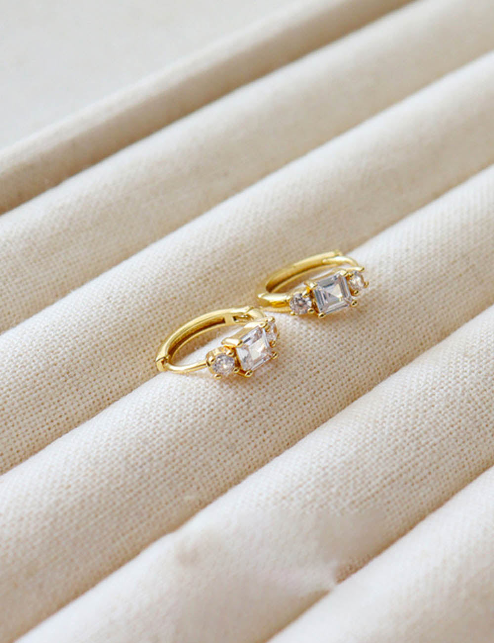 Gold Hoop Earrings - DippedShop Wholesale - #3555