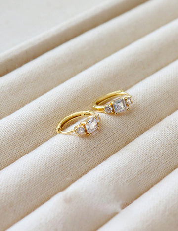 Gold Hoop Earrings - DippedShop Wholesale - #3555