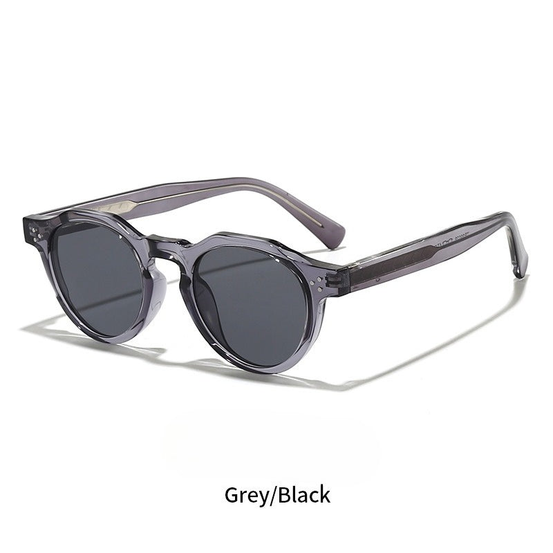 Retro Round Polarized Sunglasses - DippedShop Wholesale - #2483
