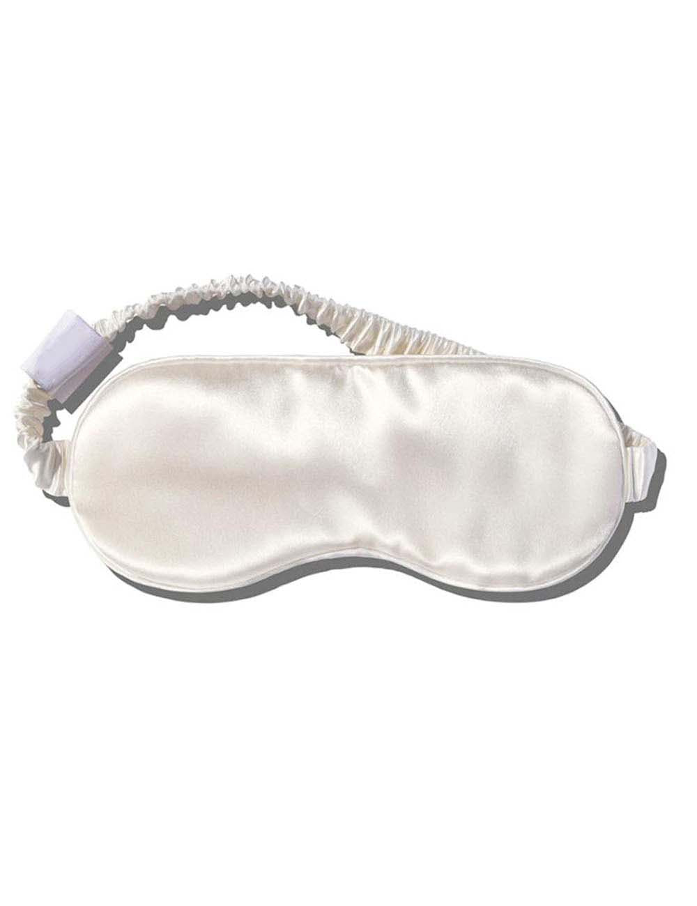 Solid Color Silk Eye Mask With Elastic Band DP25F938