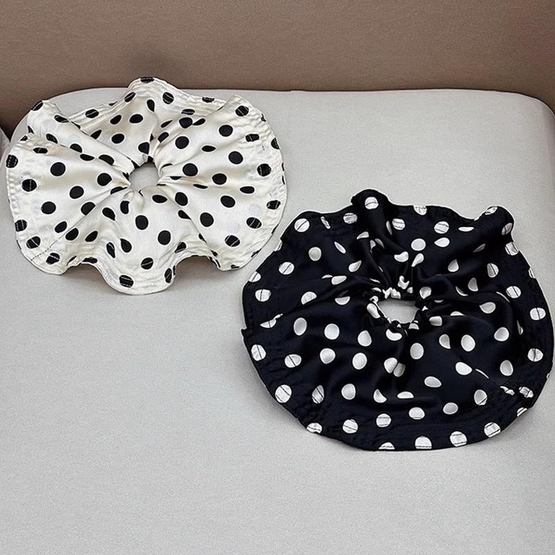 Polka Dot Hair Scrunchie - DippedShop Wholesale - #1875
