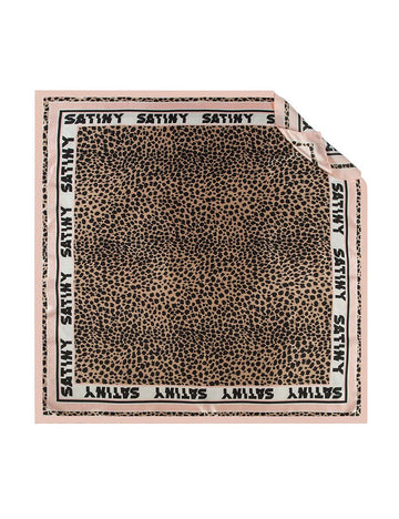 Vintage Leopard Satin Scarf - DippedShop Wholesale - #6755