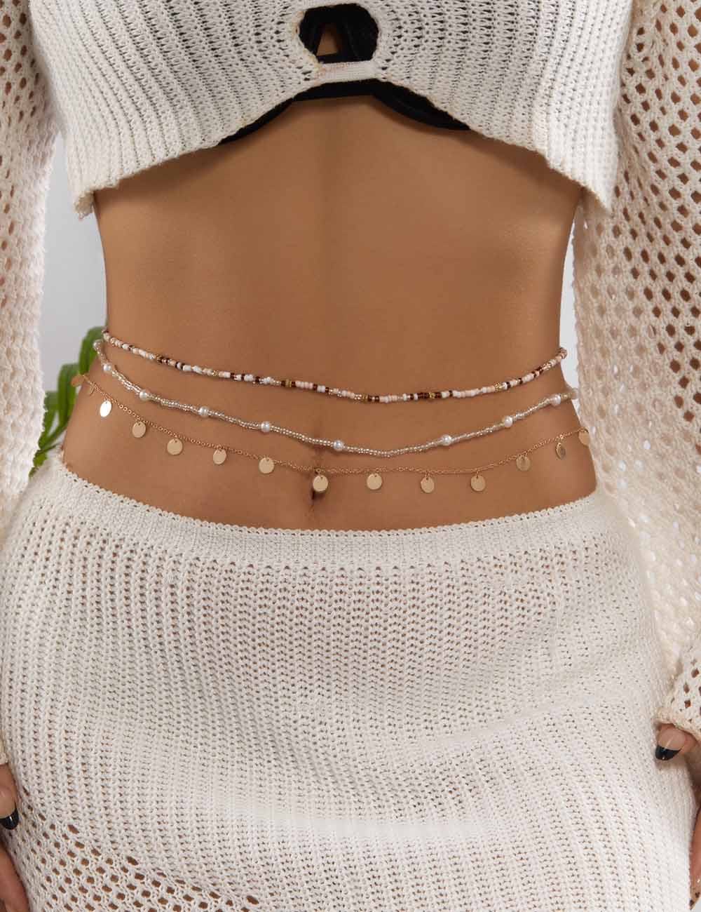 Classic Bead Tassel Layered Ad - DippedShop Wholesale - #0323