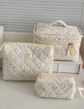 Floral Cosmetic Bag - DippedShop Wholesale - #8819