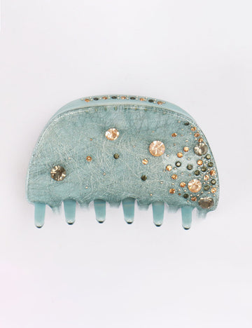 Cute Sparkly Rhinestone Medium Hair Claw MK2PPM6W6HCP353