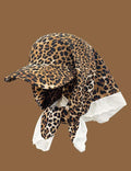 Fashion Leopard Print Scarf Bandana Baseball Cap 8BK6HAT188L