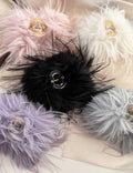 Fluffy Plush Hair Claw - DippedShop Wholesale - #3859