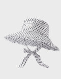 Cute Polka Dots Wide Brim Bucket Hat 8BK6HAT159T